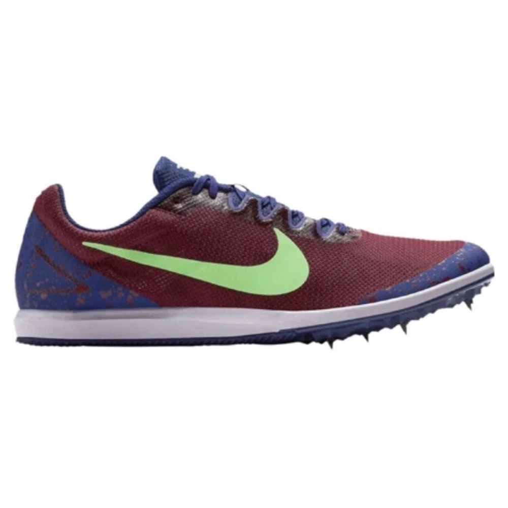 NEW Nike Zoom Rival Bordeaux Lime Blast Women's Spikes Size 9 907567-600